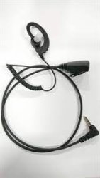 Headset "in ear" med PTT HDS-74 DABAT 