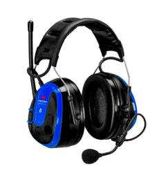 3M PELTOR WS Alert XPI-headset hjässbygel inkl ACK, med Bluetooth